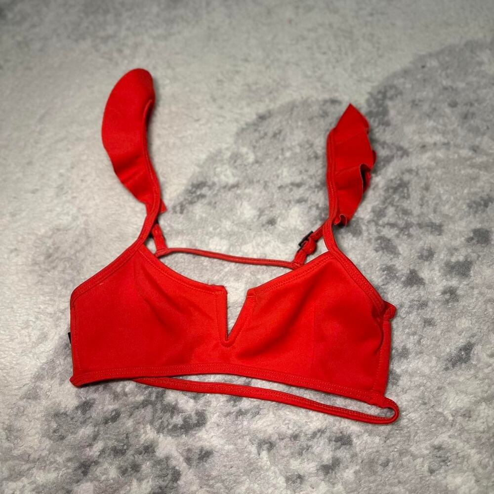 Kendall kylie red bikini
